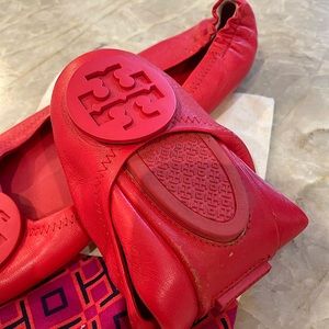 Gently worn foldable Tory Burch Millie’s